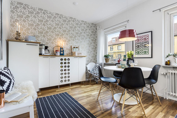 小型家居的天堂  看瑞典L型公寓如何节省空间