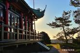 马布尔庄园里面专门建造的日本茶楼让人震撼。