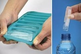 15. 冰块盒
普通的方形冰块是放不进矿泉水瓶里的，这个冰块盒可以。
