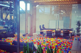 Facebook 美国硅谷总部办公室内部一览。