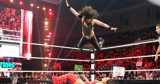 wwe摔跤女王激战图片