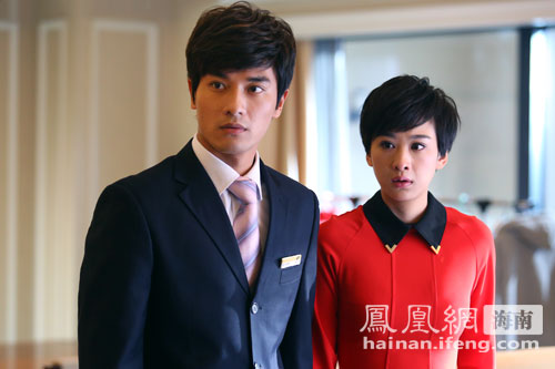 何晟铭颖儿主演《幸福双黄线》 在海口喜来登热拍_海南频道_凤凰网
