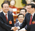 温家宝告别