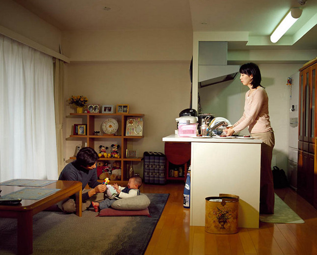 日本老百姓的小空间大生活 没事也爱玩麻将