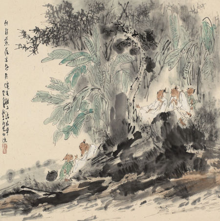 顾平中国画展8月在山东举办_文化频道_凤凰网