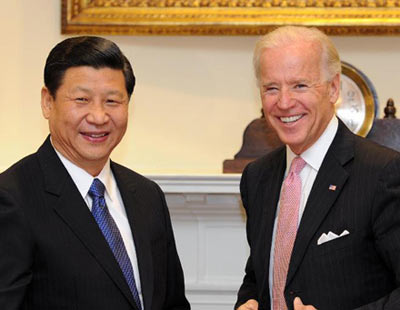 拜登会晤习近平当面反对中国空识区含钓鱼岛