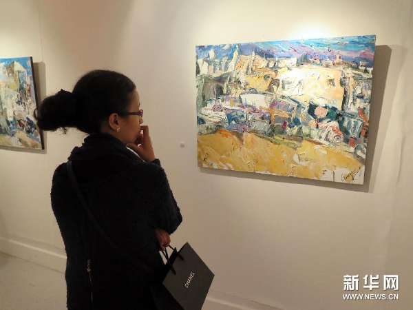 （新华网）（1）突尼斯举办中国油画展