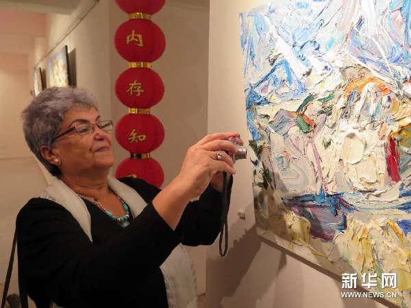 （新华网）（2）突尼斯举办中国油画展