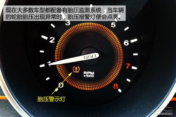 问题,随之而来的安全隐患可大可小. 建议车辆没有配备胎压高清图片