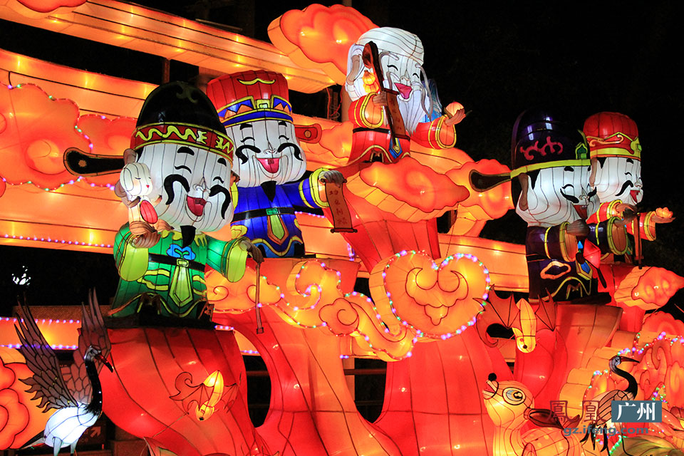 元宵节来越秀公园看赏花灯 广州迎春花灯延长