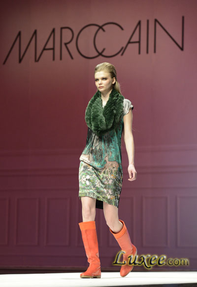 德国顶级国际女装Marc Cain 2012秋冬女装北京