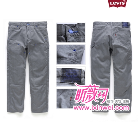 Levi’s® X Stussy WORKS Plus+Work Pants Heather Light Gray00562-0001 ￥2099