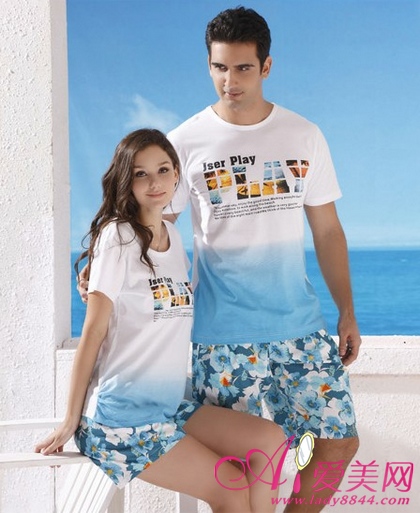 个性居家情侣装 卿卿我我也时尚