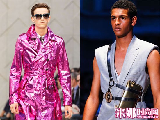 Burberry和Versace的荧光元素男装