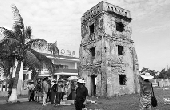日军占永兴岛时修的碉楼。