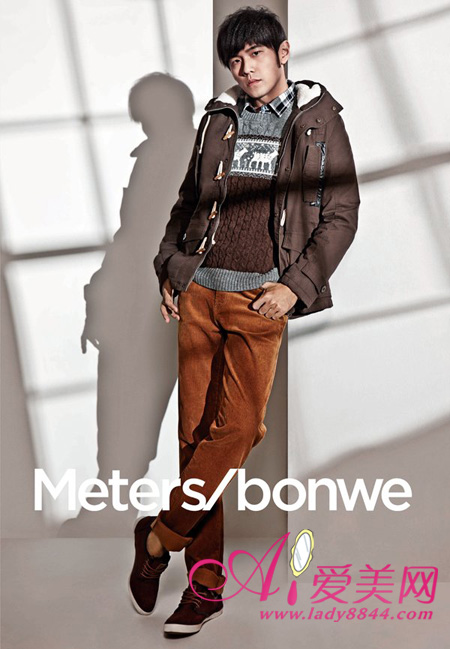 杰伦演绎<em>美特斯邦威</em>学院风冬季新品_时尚频道