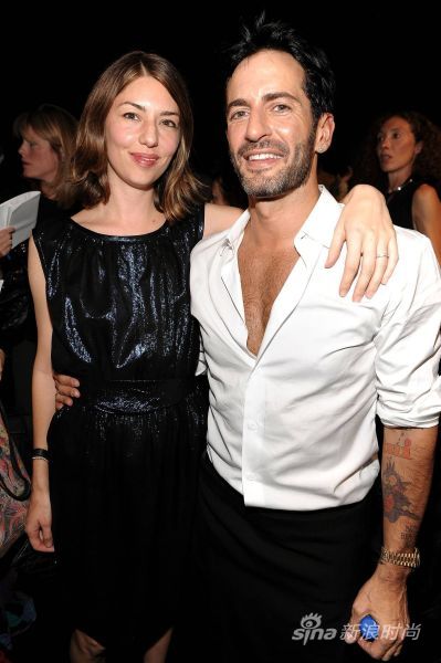 　　Marc Jacobs 和 Sofia Coppola