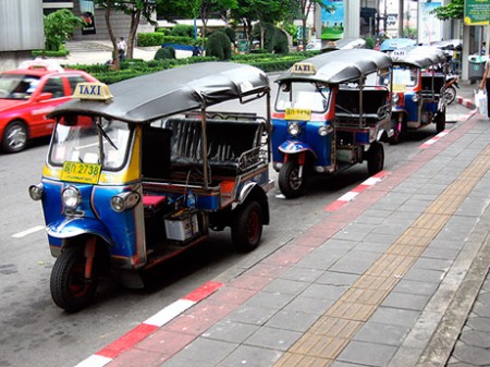 十大出租车之 泰国曼谷嘟嘟车