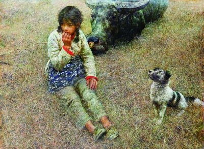 春风已经苏醒（油画）  1981年  何多苓  中国美术馆藏