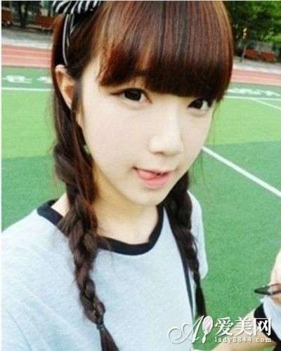 <em>韩国女学生发型</em>推荐+塑造甜美达人