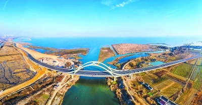 派河大桥鸟瞰