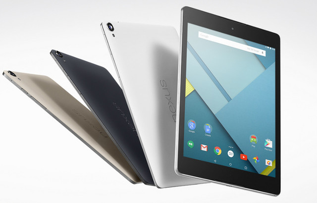 谷歌全新平板nexus 9发布 8.9英寸售价2444元