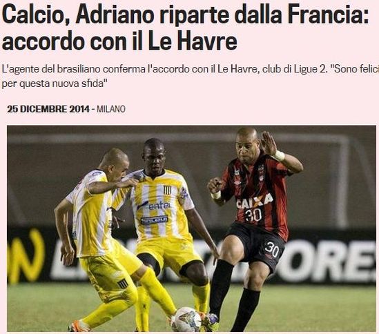 前国米国王自曝将加盟法乙队 曾一度失业8个月