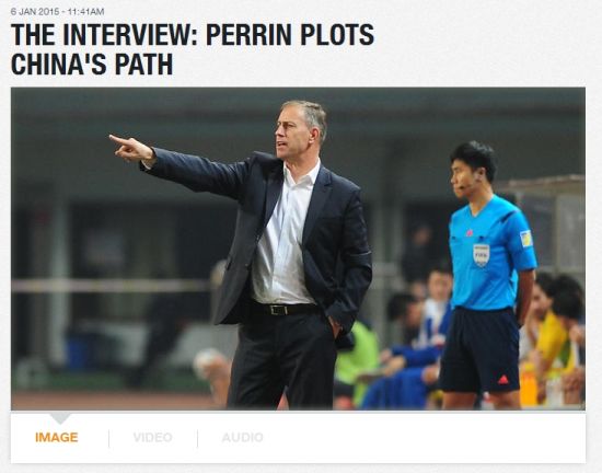 佩兰接受澳大利亚媒体采访