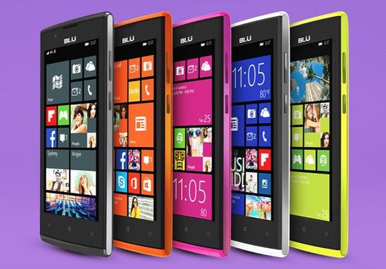 可升Win10手机版BLU推两款4G版WP手机