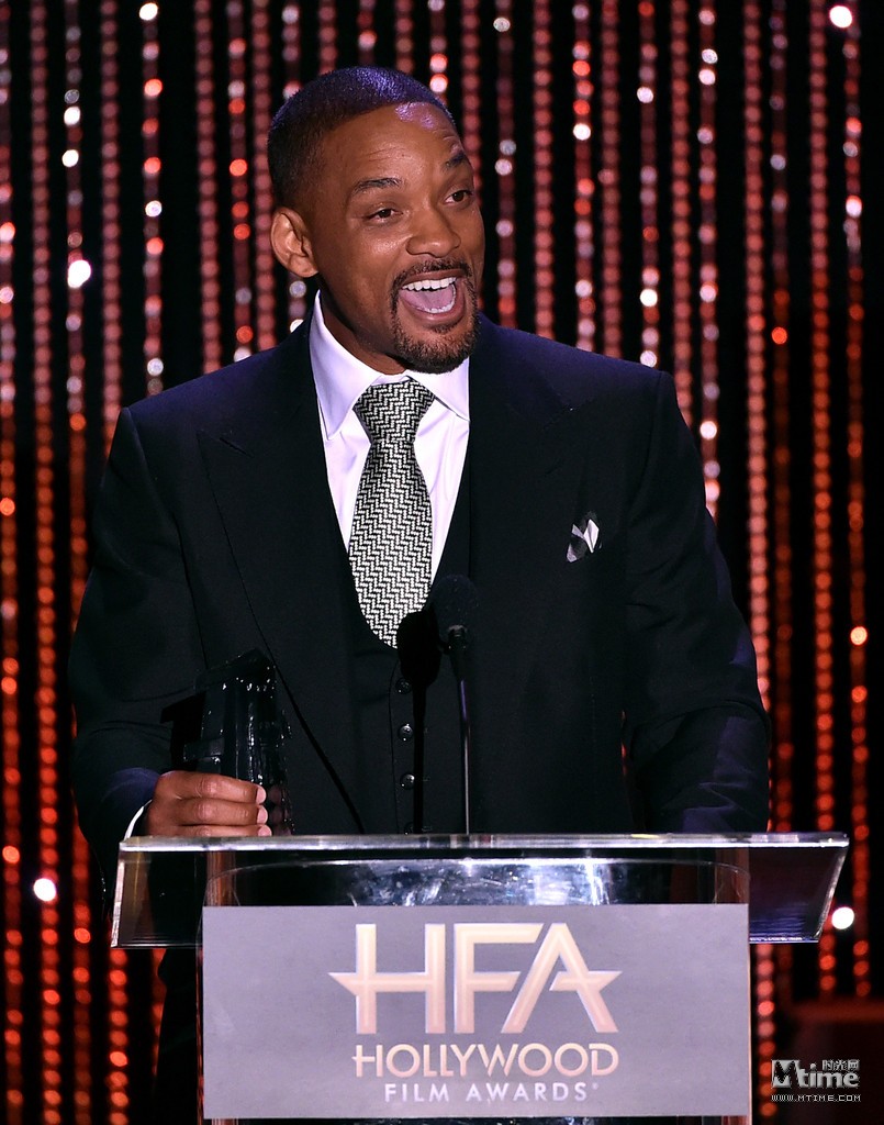 2015年好莱坞电影奖颁奖 威尔史密斯竟然拿了