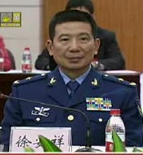 南部战区空军司令员徐安祥兼任该战区副司令员(图)
