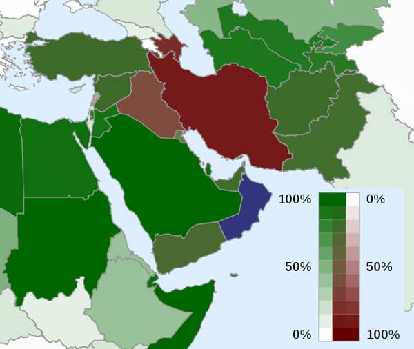 伊朗地图_伊朗人口多少