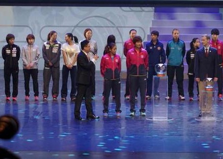 世乒赛抽签:张继科许昕火拼 刘诗雯会师李晓霞