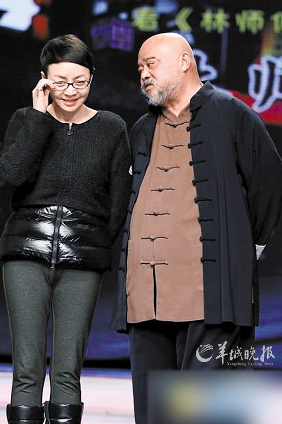 肖执缨 实习生 陈健玮 因为没有记者向自己提问,资深演员李琦在