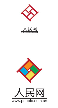 获奖作品:人民网相关logo