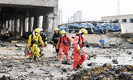 河北一化工厂爆炸致13人死亡