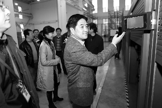 盛成皿调研下沙的企业