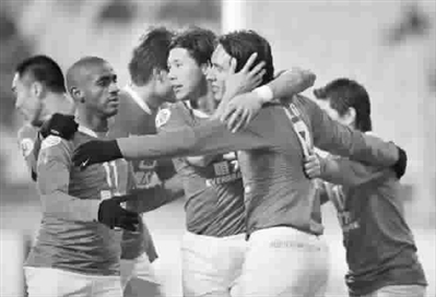 广州恒大5:1全北现代