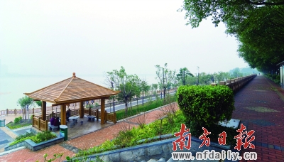 ▼如今的清远城市发展及未来规划使得清远外滩雏形初显——清远市北江一路片区!