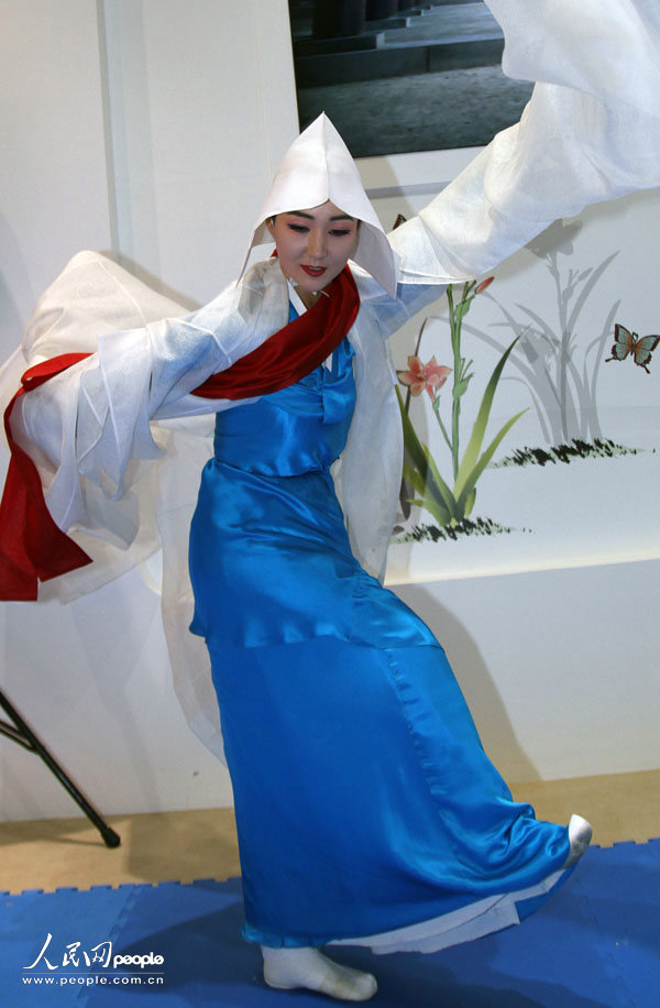 韩国女舞蹈家