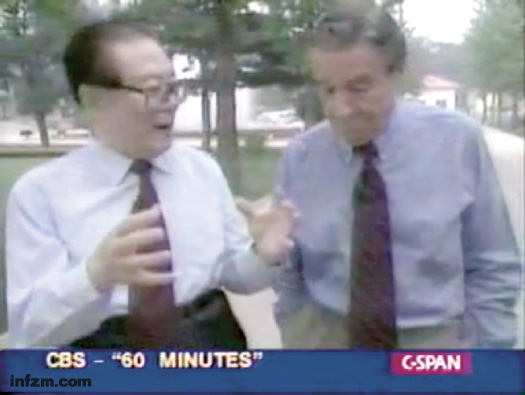 3小时57分钟,88个回合 迈克·华莱士采访江泽民的故事_评论频道_凤凰网