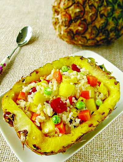 每天吃点菠萝轻松减肥