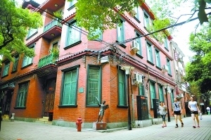不少西关老屋充满着欧陆风情。