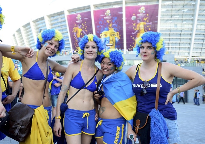 瑞典女球迷
