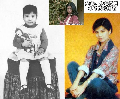 翁美玲绝美旧照曝光 清新灵动 令人怀念