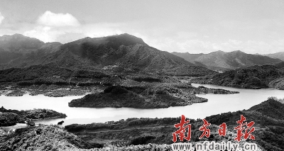 西丽水库原名西沥水库，始建于1959年，最初为小型农灌水库，后改为深圳市的水源水库。南方日报记者 鲁力 摄