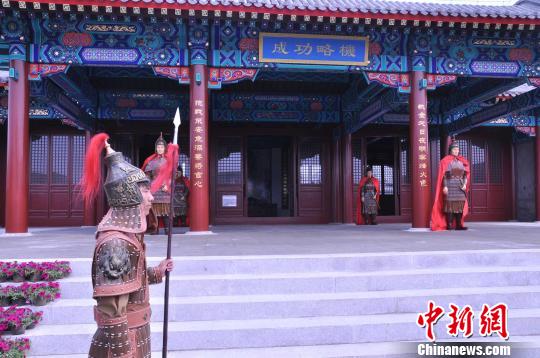 图为山海关总兵府综合文化旅游景区内的总兵府 尹永吉 摄