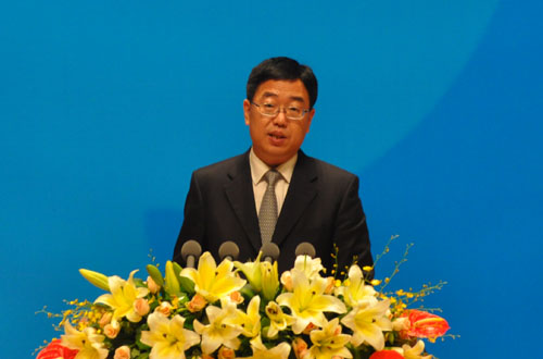 国家旅游局副局长杜江在第四届海峡论坛大会上