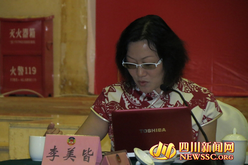 著名评论家李美皆发言