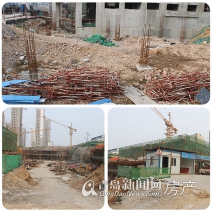 二期项目正在进行主体建设